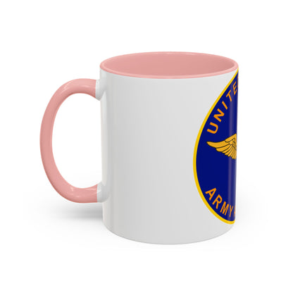 United States Aviation Branch (U.S. Army) Accent Coffee Mug