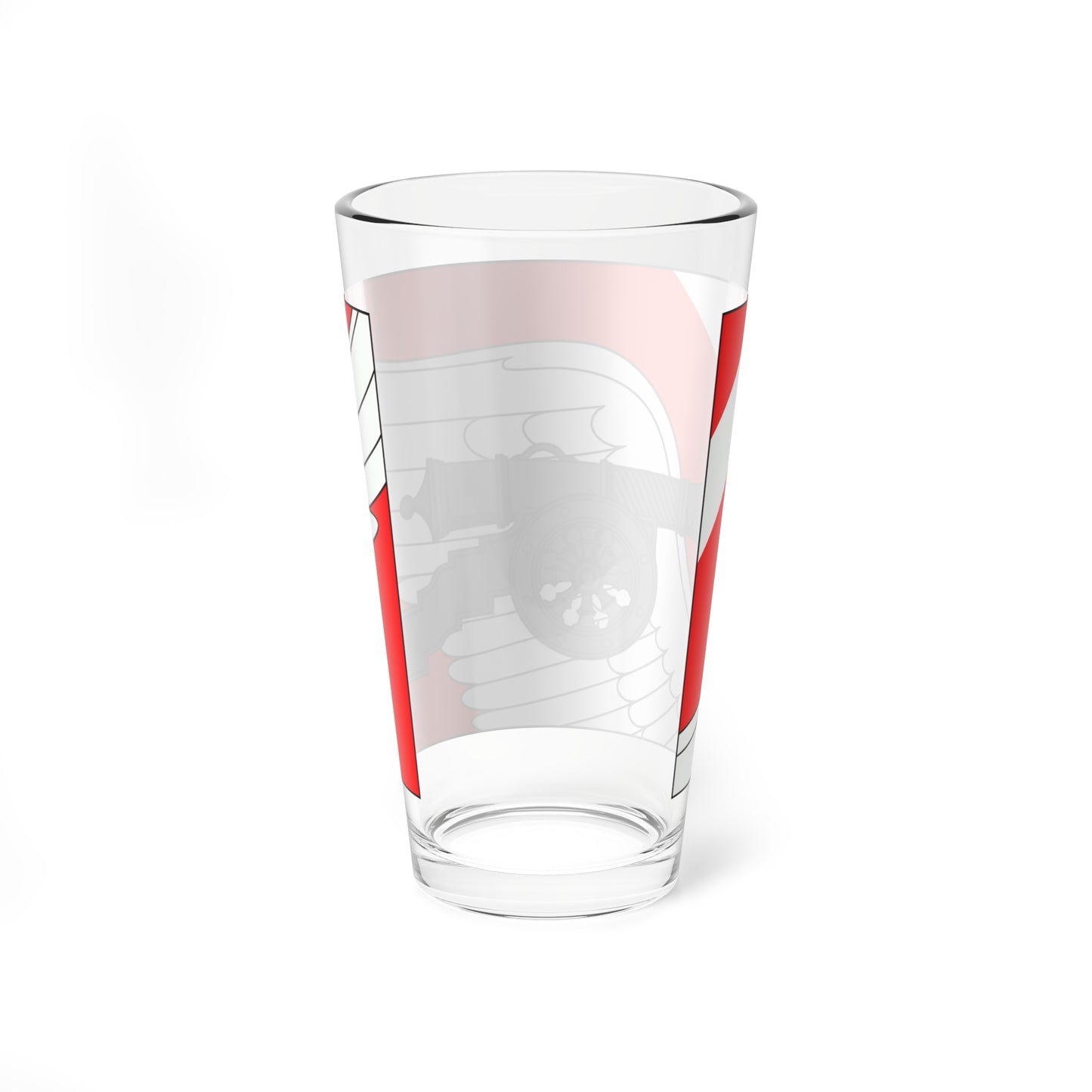 Flag Romanovka Leningrad oblast (Russia) Pint Glass 16oz