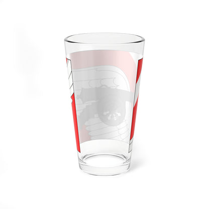 Flag Romanovka Leningrad oblast (Russia) Pint Glass 16oz