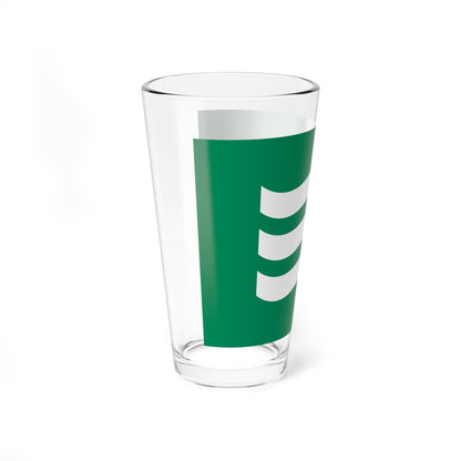 Flag of Hiroshima Hiroshima variant (Japan) Pint Glass 16oz