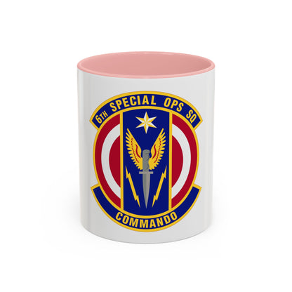 6th Special Operations Squadron (U.S. Air Force) Accent Coffee Mug