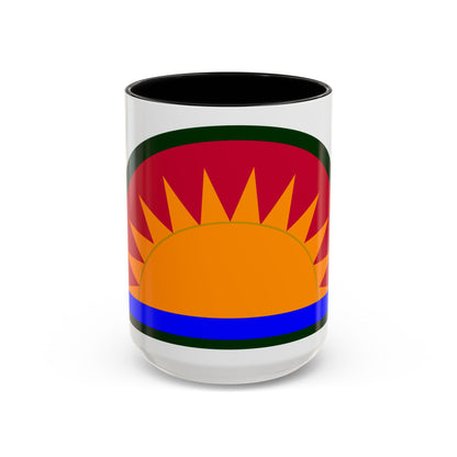 41st Infantry Division SSI (U.S. Army) Accent Coffee Mug