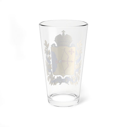 Coat of arms of Vyatka Governorate 1856 (Russia) (Coat of Arms) Pint Glass 16oz