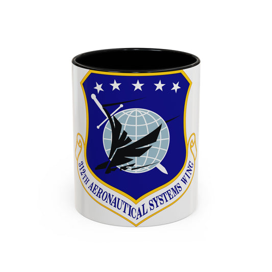 312th Aeronautical Systems Wing (U.S. Air Force) Accent Coffee Mug