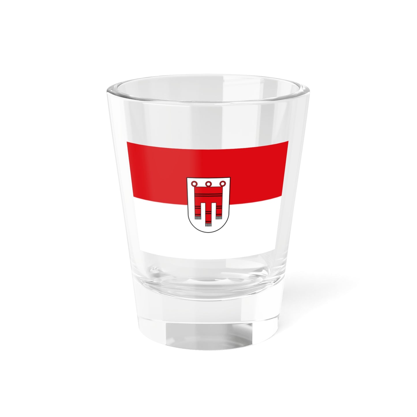 Flag of Vorarlberg Austria - Shot Glass 1.5oz