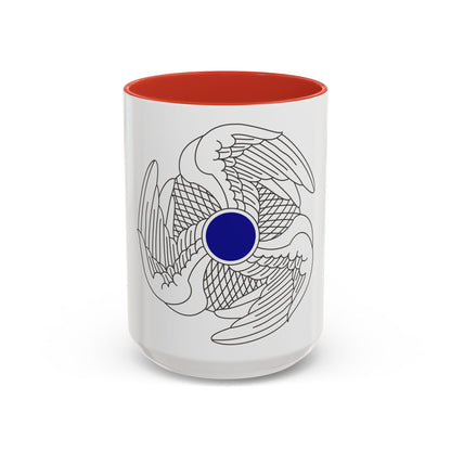222 Aviation Regiment (U.S. Army) Accent Coffee Mug