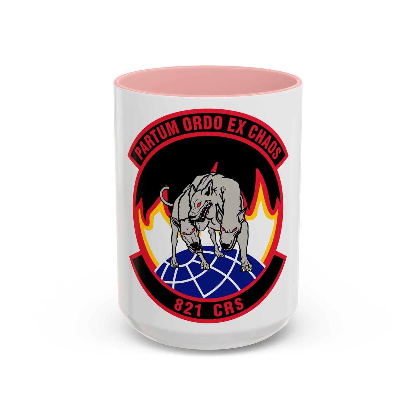 821 Contingency Response Sq AMC (U.S. Air Force) Accent Coffee Mug