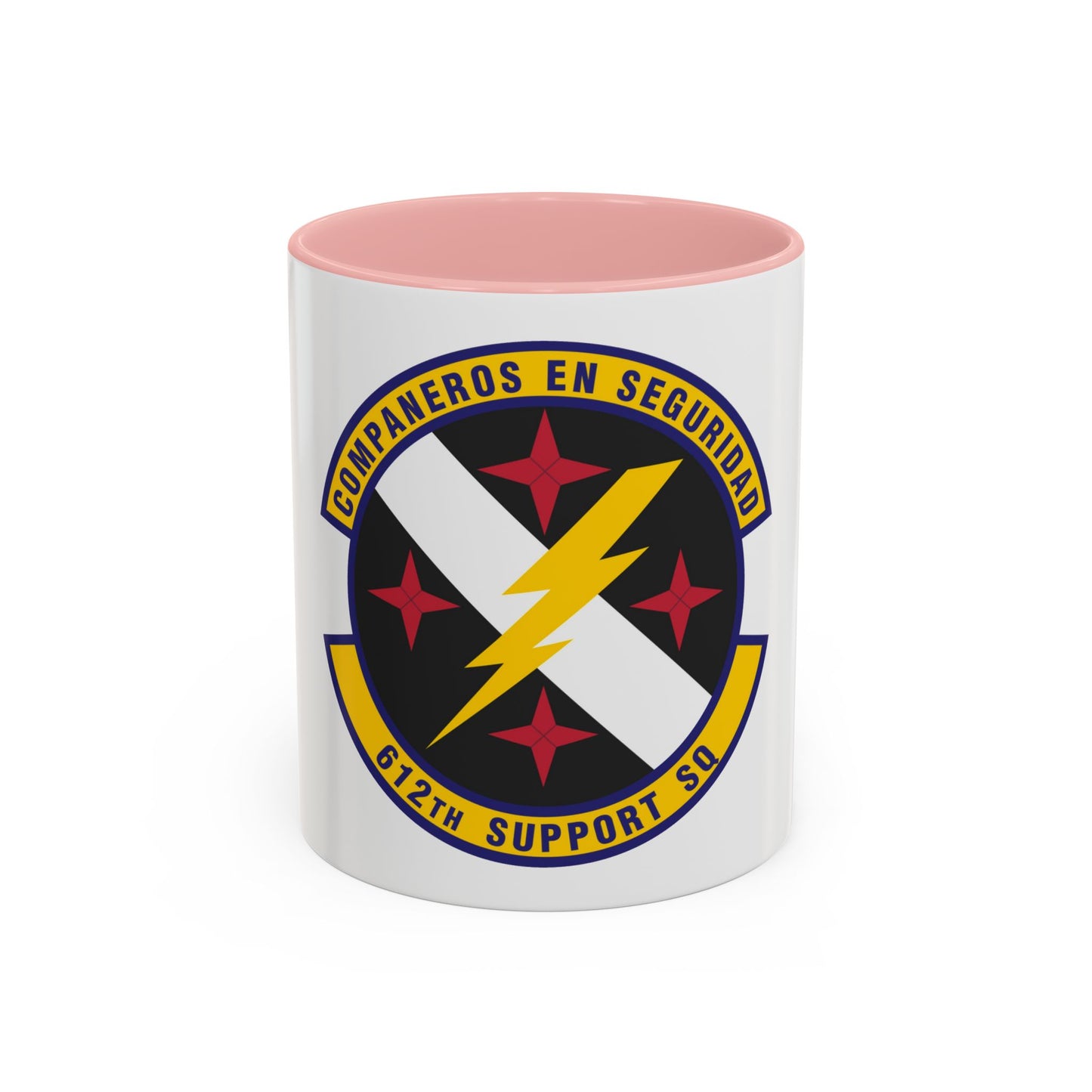 612th Support Squadron (U.S. Air Force) Accent Coffee Mug