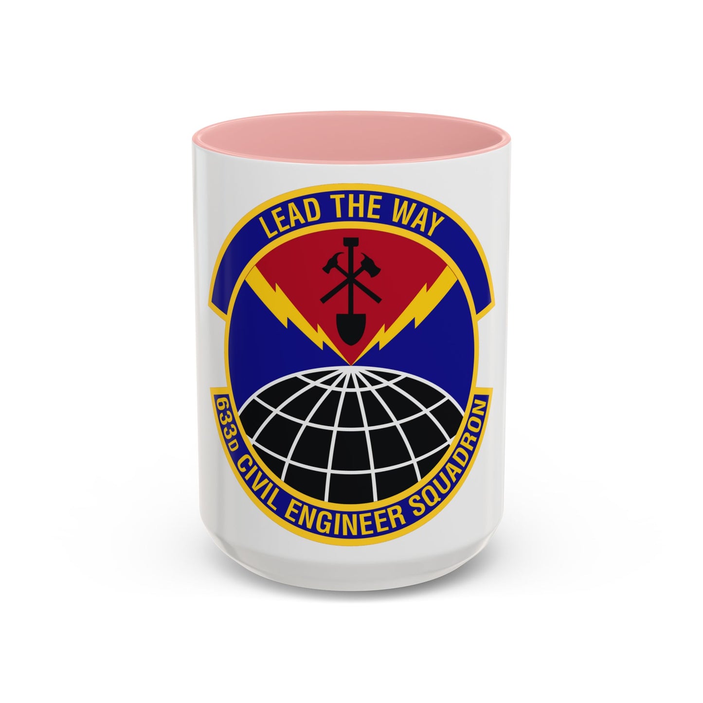 633d Civil Engineer Squadron (U.S. Air Force) Accent Coffee Mug