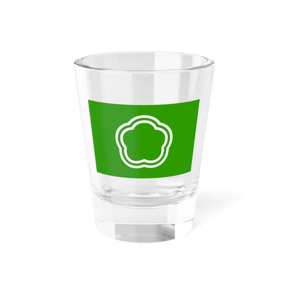 Flag of Kunitachi Tokyo Japan - Shot Glass 1.5oz