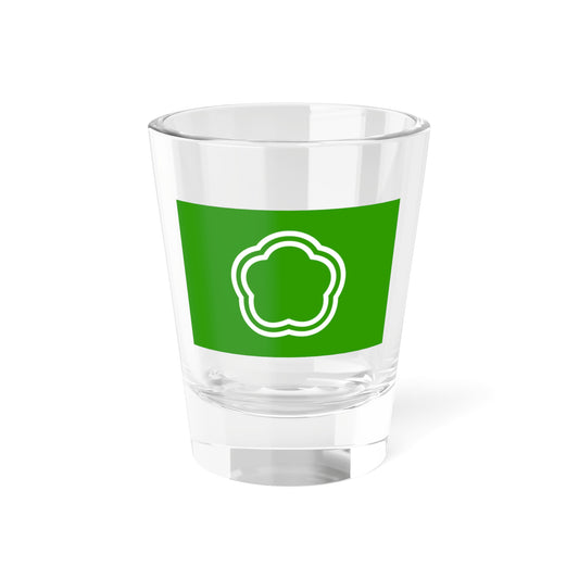 Flag of Kunitachi Tokyo Japan - Shot Glass 1.5oz