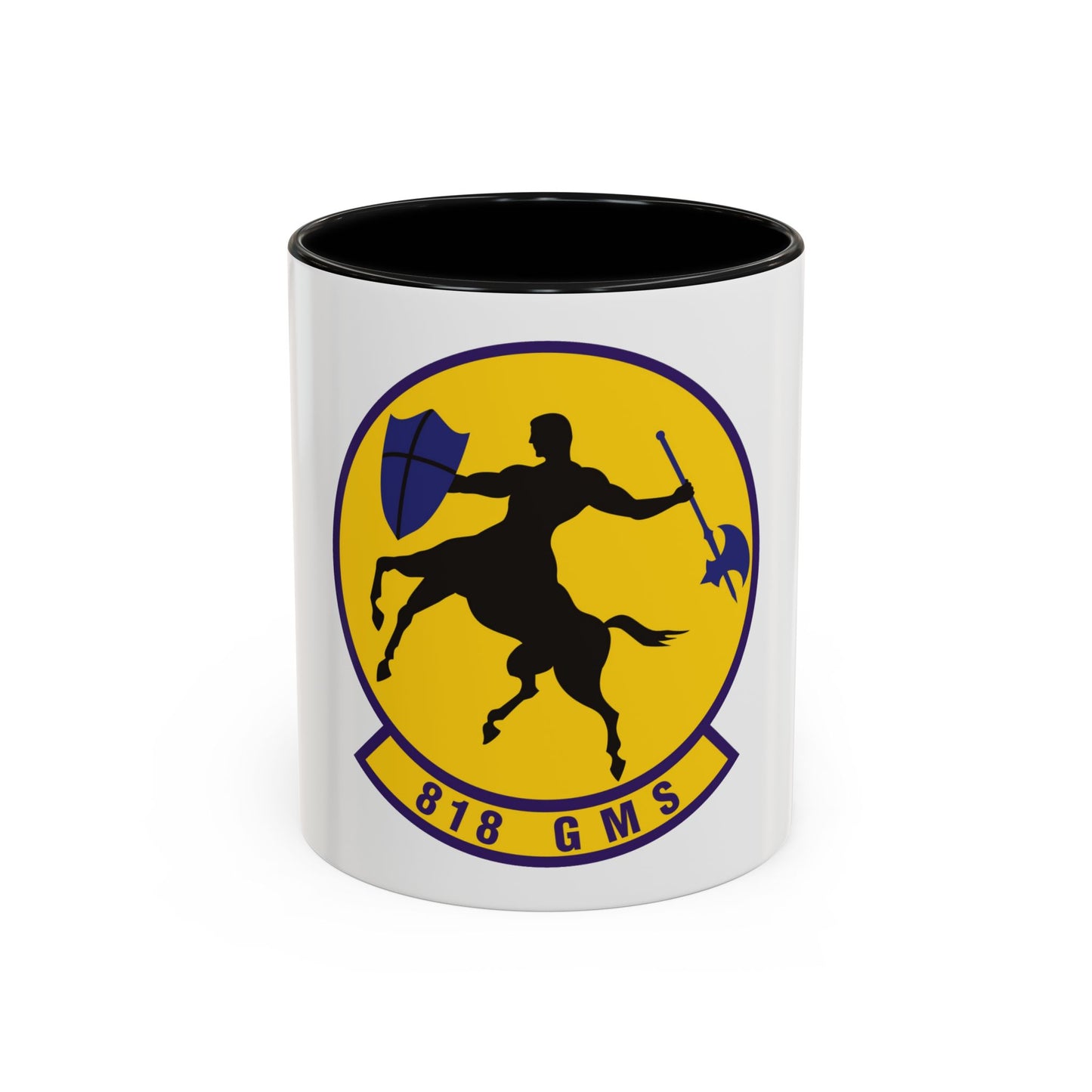 818th Global Mobility Squadron (U.S. Air Force) Accent Coffee Mug