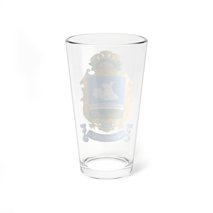 Герб раздольное (Ukraine) (Coat of Arms) Pint Glass 16oz