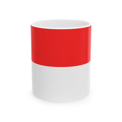 Hissflagge Aalen (Germany) White Coffee Mug