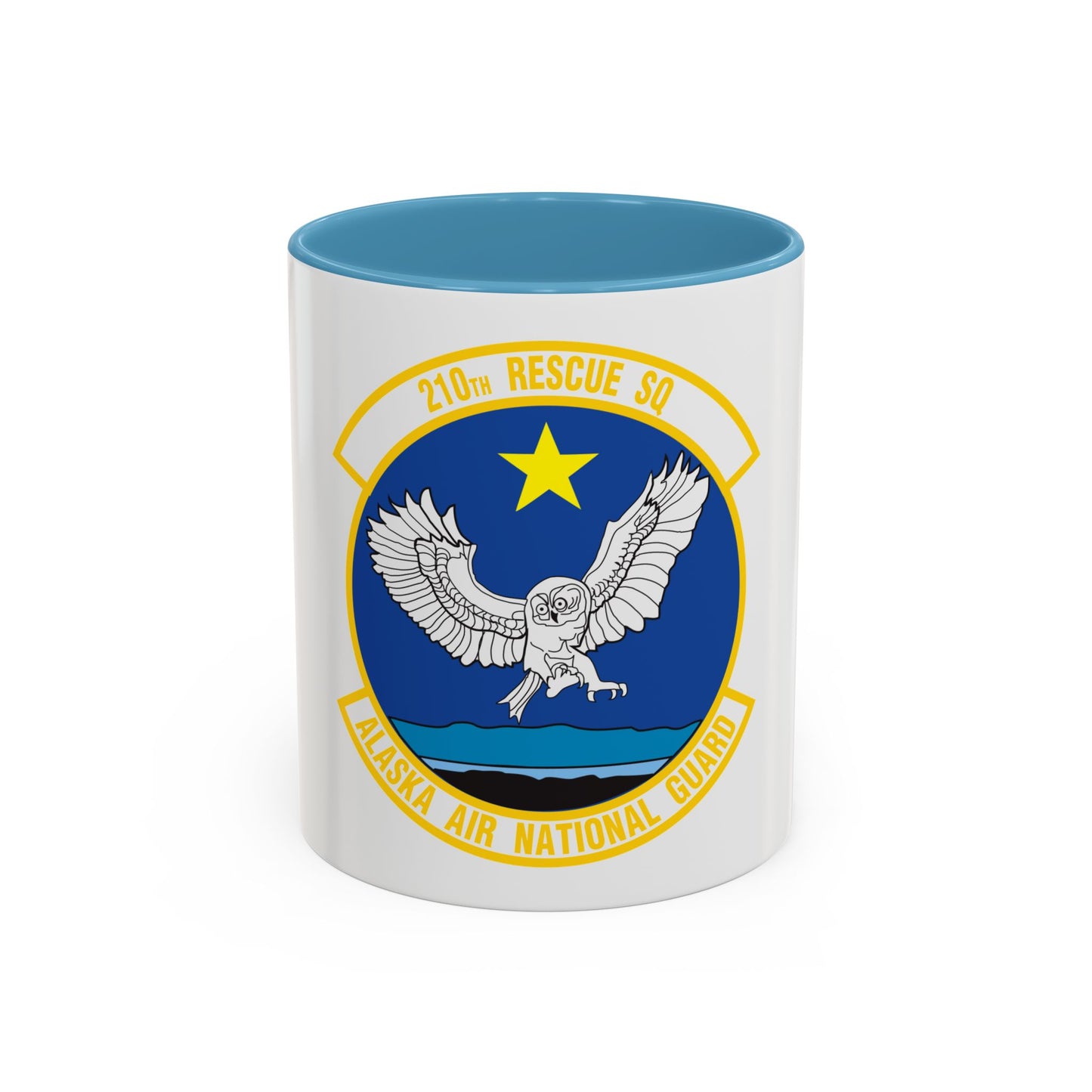 210 Rescue Squadron (U.S. Air Force) Accent Coffee Mug