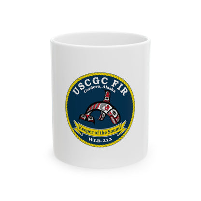 USCG FIR WLB 213 (U.S. Coast Guard) White Coffee Mug