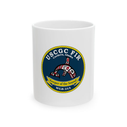 USCG FIR WLB 213 (U.S. Coast Guard) White Coffee Mug