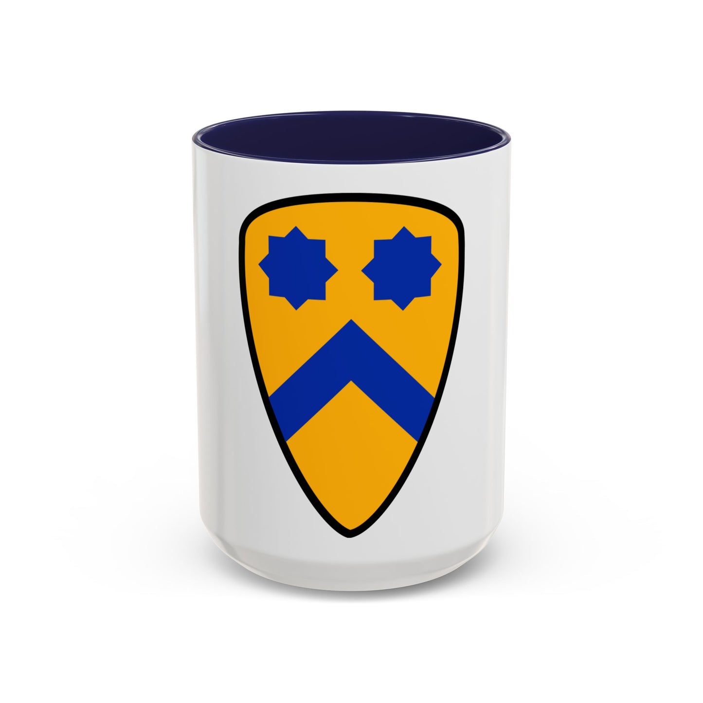 US 2nd Cavalry Division (U.S. Army) Accent Coffee Mug