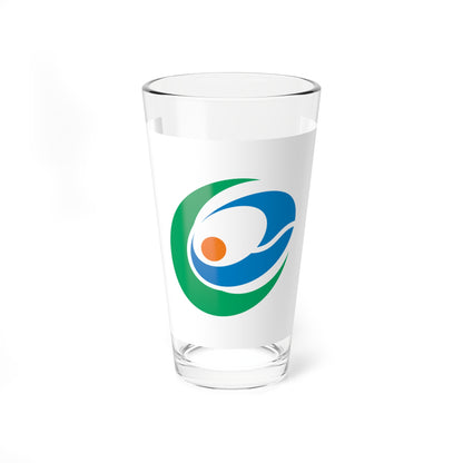Flag of Kunisaki Oita (Japan) Pint Glass 16oz