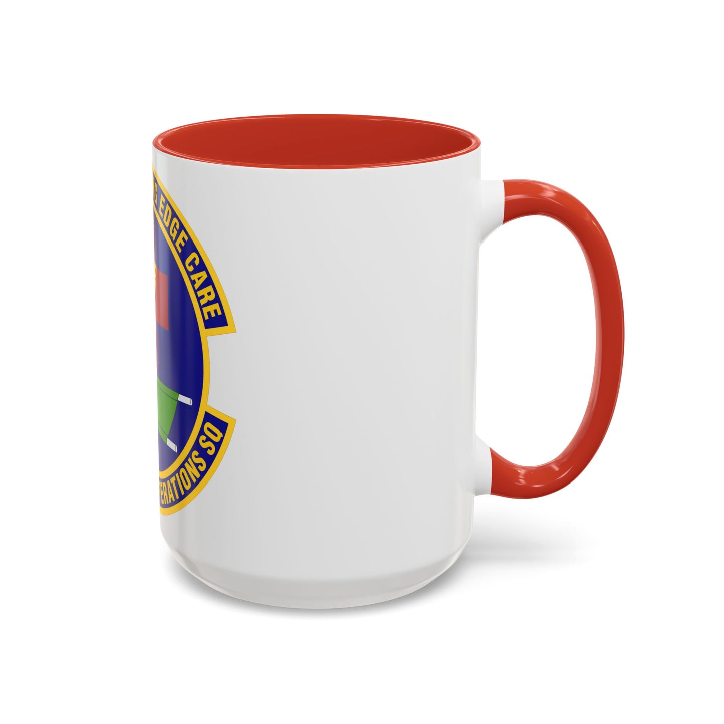 88 Inpatient Operations Squadron AFMC (U.S. Air Force) Accent Coffee Mug