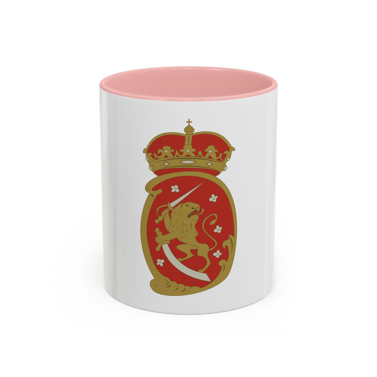 Coat of arms of Swedish Finland - Accent Coffee Mug