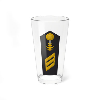 MDS 14 Hauptgefreiter 50 L (Military Rank) Pint Glass 16oz