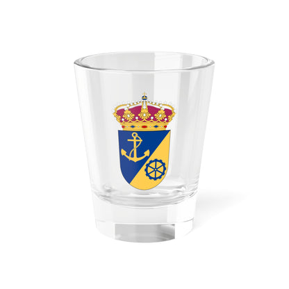 HMS Gålö vapen (Sweden) (Coat of Arms) Shot Glass 1.5oz