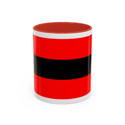 Civil Ensign of Albania - Accent Coffee Mug
