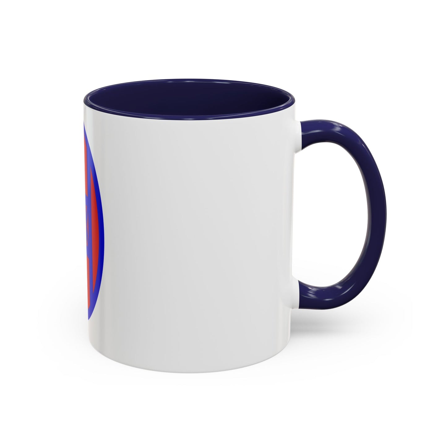 30th Infantry Division SSI (U.S. Army) Accent Coffee Mug