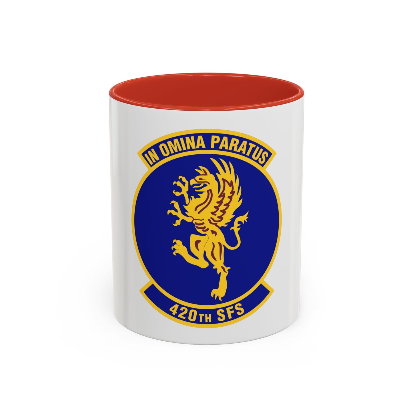 420th Security Forces Squadron (U.S. Air Force) Accent Coffee Mug