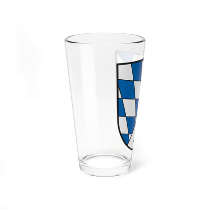 Wappen Landkreis Aichach (Germany) (Coat of Arms) Pint Glass 16oz