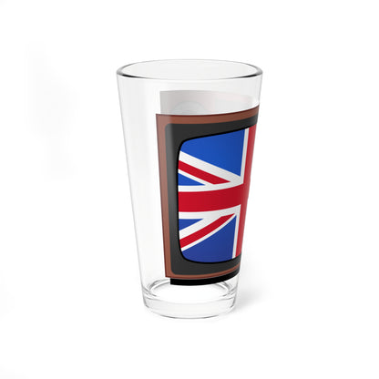 TV-icon-uk (United Kingdom) Pint Glass 16oz