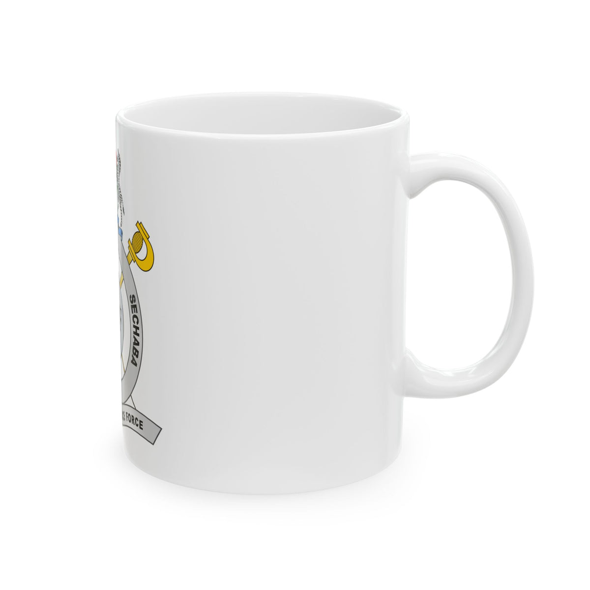 Botswana Defence Force - White Coffee Mug