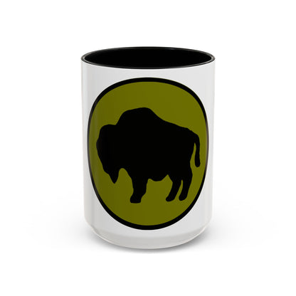 US 92nd Infantry Division (U.S. Army) Accent Coffee Mug