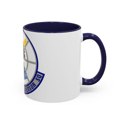 527th Space Aggressor Squadron (U.S. Air Force) Accent Coffee Mug