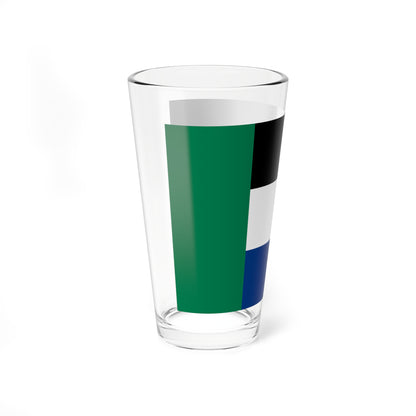 Flag of Boerestaat Party (South Africa) Pint Glass 16oz