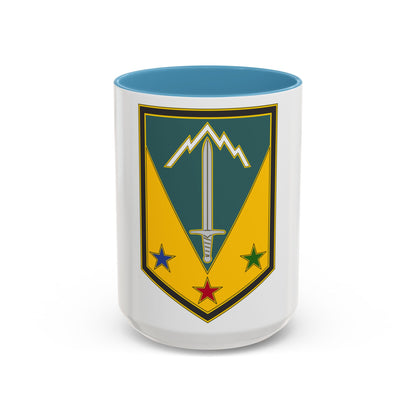 3 Maneuver Enhancement Brigade (U.S. Army) Accent Coffee Mug