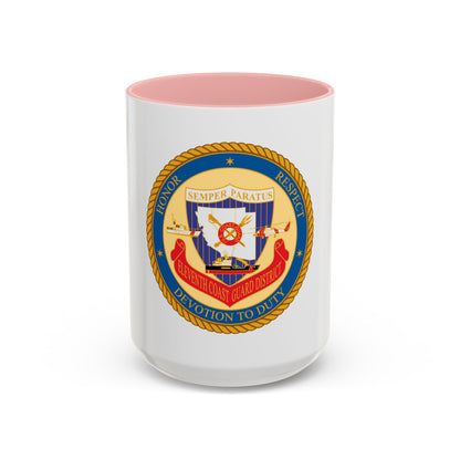ELEVENTH COAST GUARD DISTRICT (U.S. Coast Guard) Accent Coffee Mug