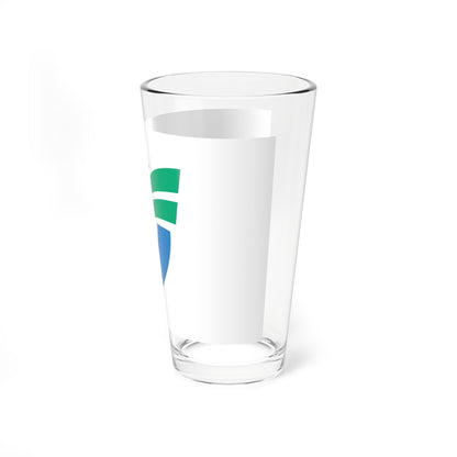 Flag of Joso Ibaraki (Japan) Pint Glass 16oz