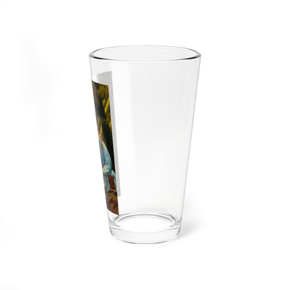 Squanto and the Miracle of Thanksgiving, interior illustrations (20), 2012 (Magazine Illustration) Pint Glass 16oz