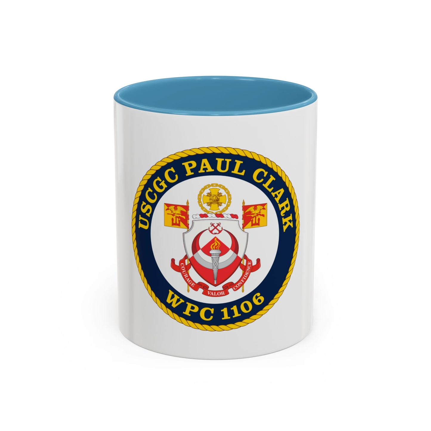 USCGC Paul Clark WPC 1106 (U.S. Coast Guard) Accent Coffee Mug