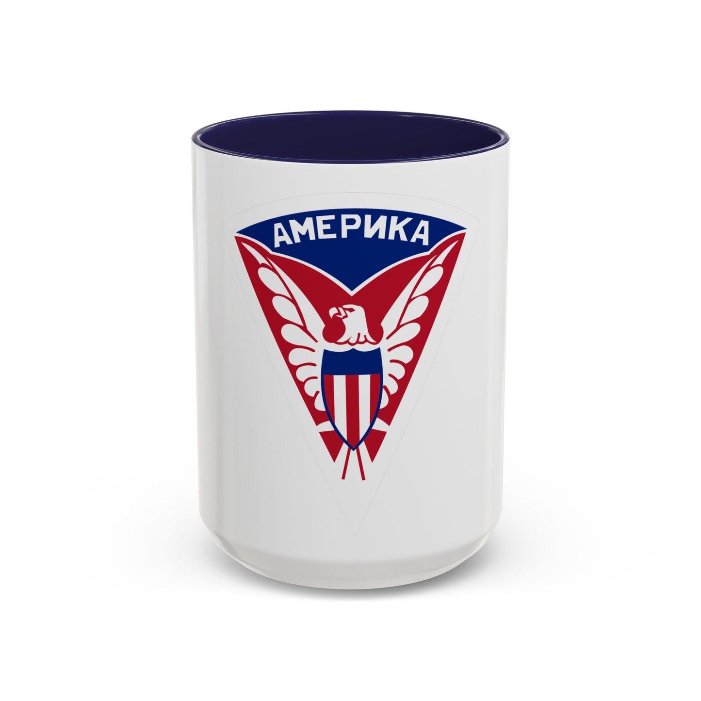 Military Mission to Moscow USSR (U.S. Army) Accent Coffee Mug