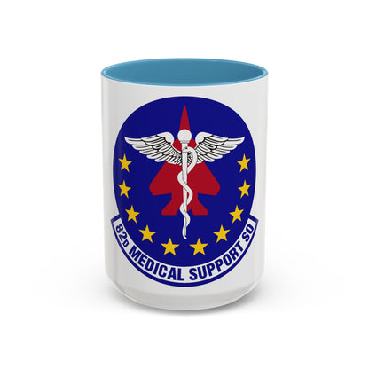 82d Medical Support Squadron (U.S. Air Force) Accent Coffee Mug