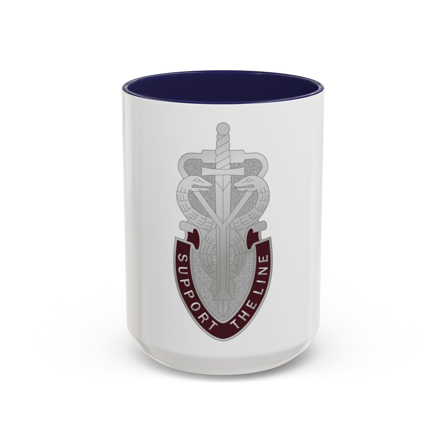74 Medical Battalion (U.S. Army) Accent Coffee Mug
