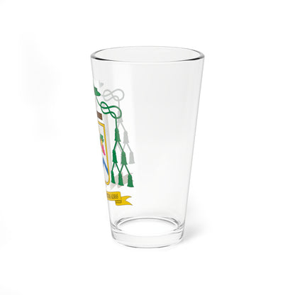 Escudo de Cipriano García Fernández (Spain) (Coat of Arms) Pint Glass 16oz