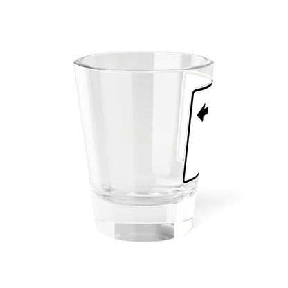 MUTCD-CA R60B-1 (California) (Road Sign) Shot Glass 1.5oz