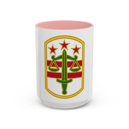260 Military Police Command 3 (U.S. Army) Accent Coffee Mug
