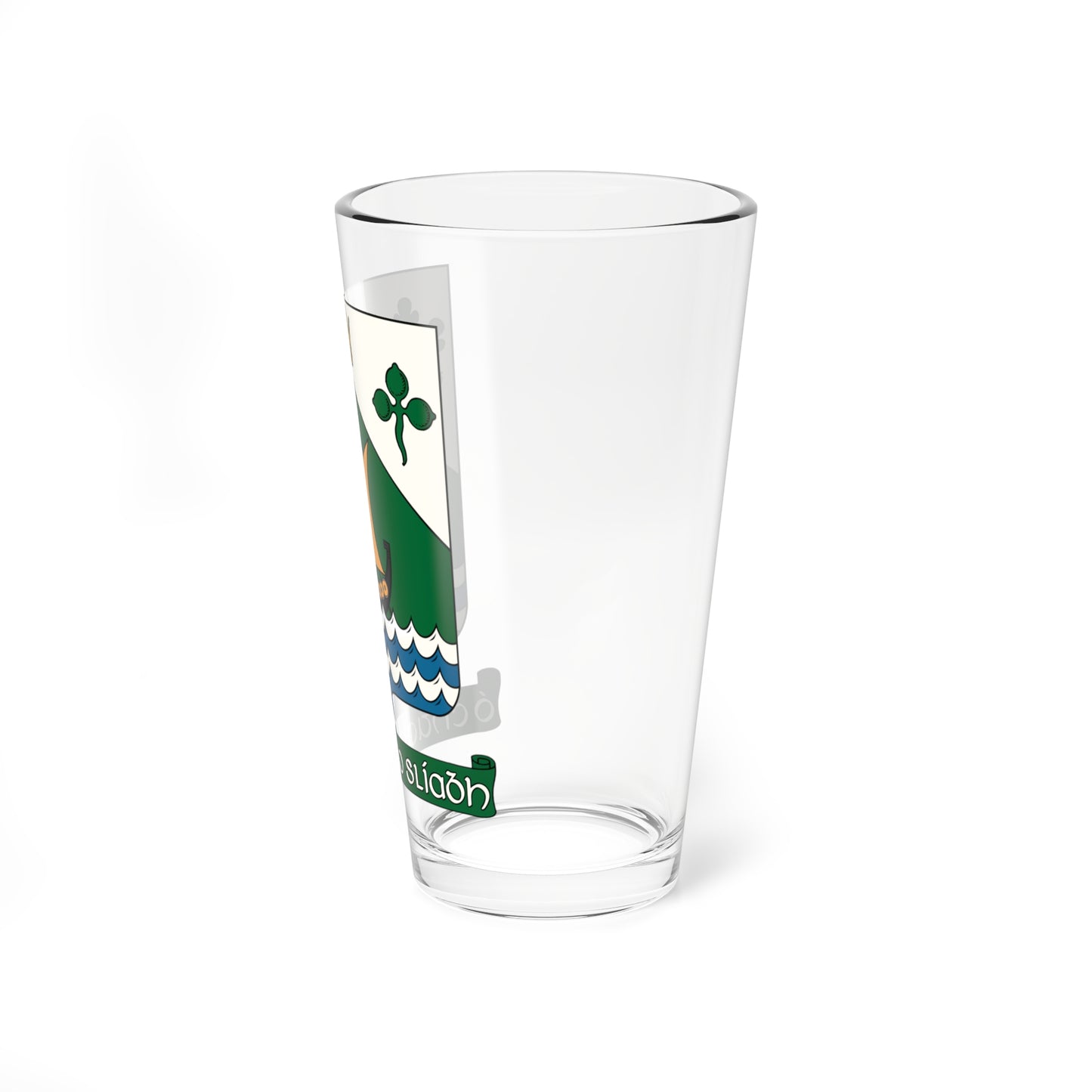 Dún Laoghaire-Rathdown COA (Ireland) (Coat of Arms) Pint Glass 16oz