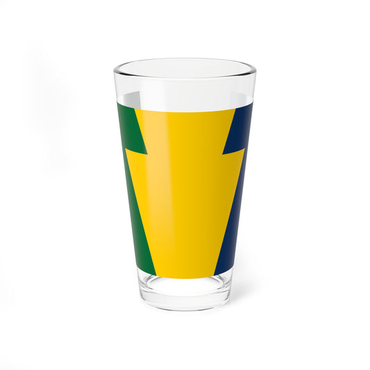 Keystone Flag reverse (United States) Pint Glass 16oz