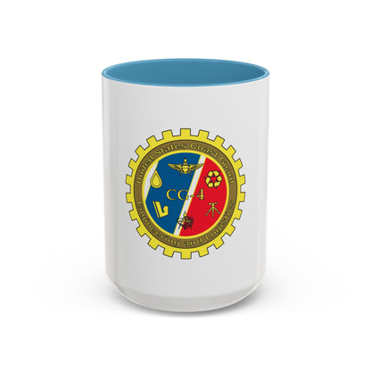 USCG COMDT CG 4 (U.S. Coast Guard) Accent Coffee Mug